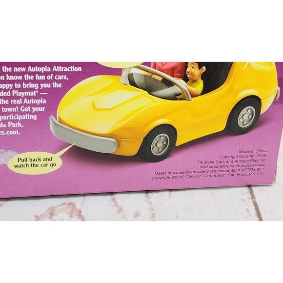 Chevron Cars' Autopia Cars Disneyland Park Pull Back and Go Toy Car - Picture 12 of 15